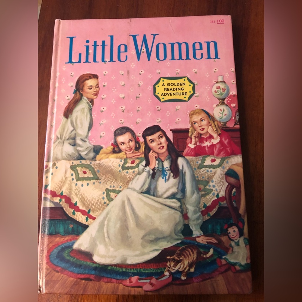 VINTAGE: Little Women by Louisa May Alcott: A Golden Reading Adventure. 62 Pages